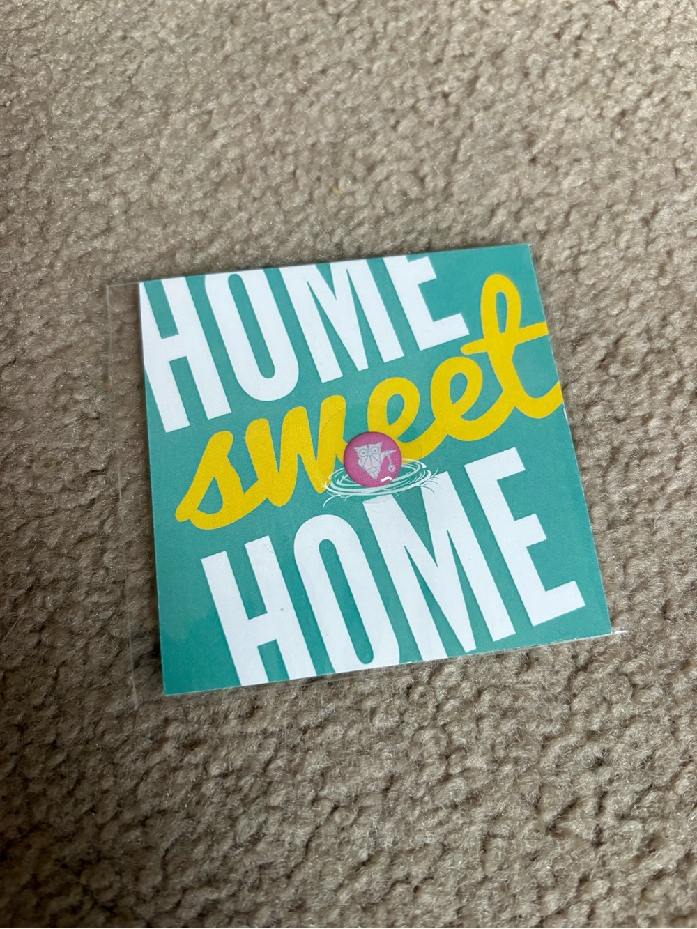 Origami Owl Phone Home Button Sticker